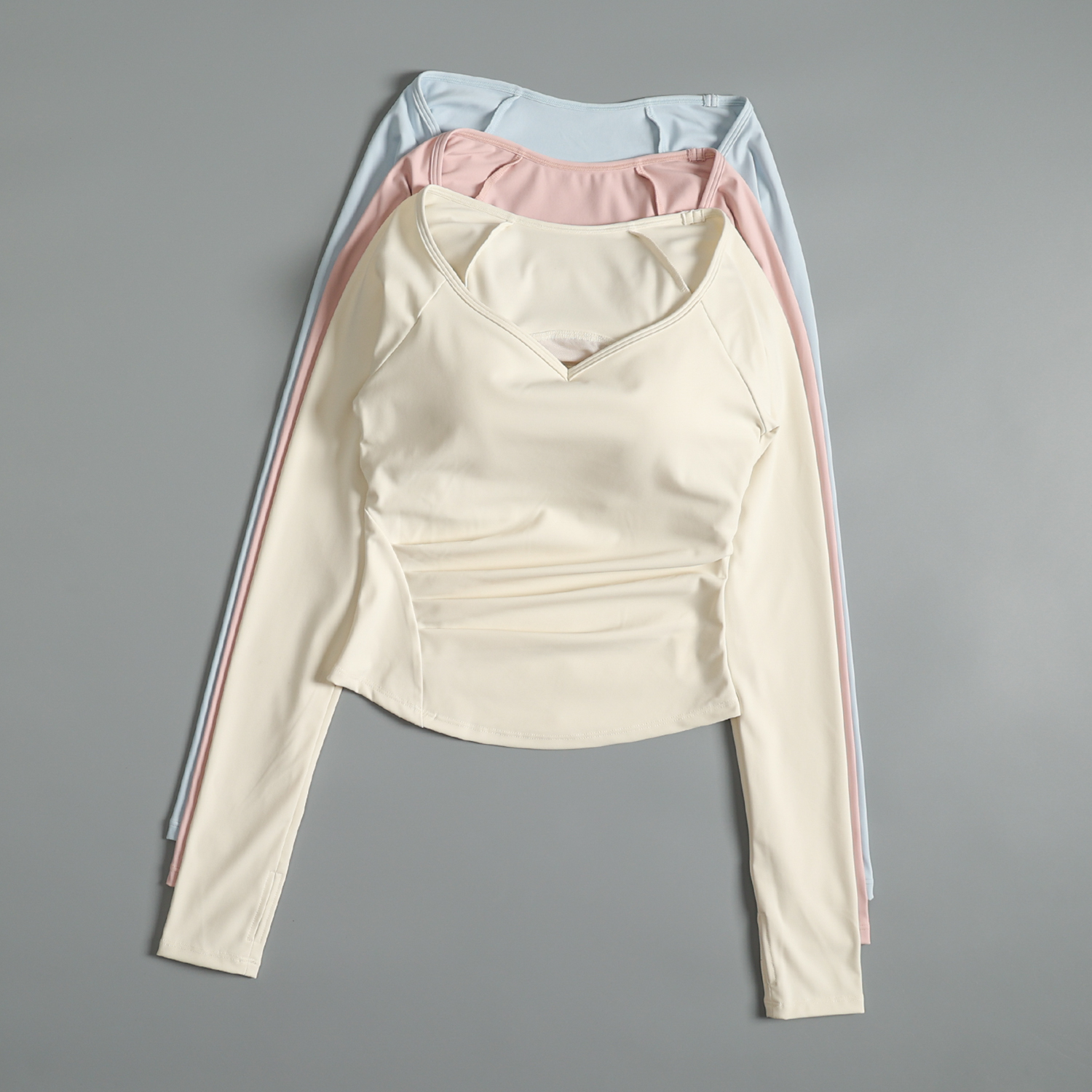 Pilates V Yoga - Professional Women's Long Sleeve Fitness Yoga