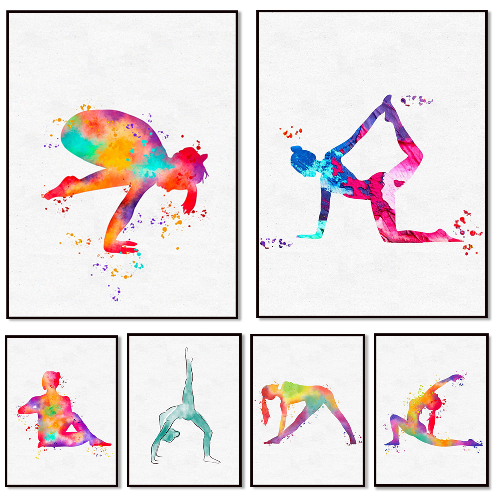 Pilates Yoga Gifts - Dance king yoga print, women dance,