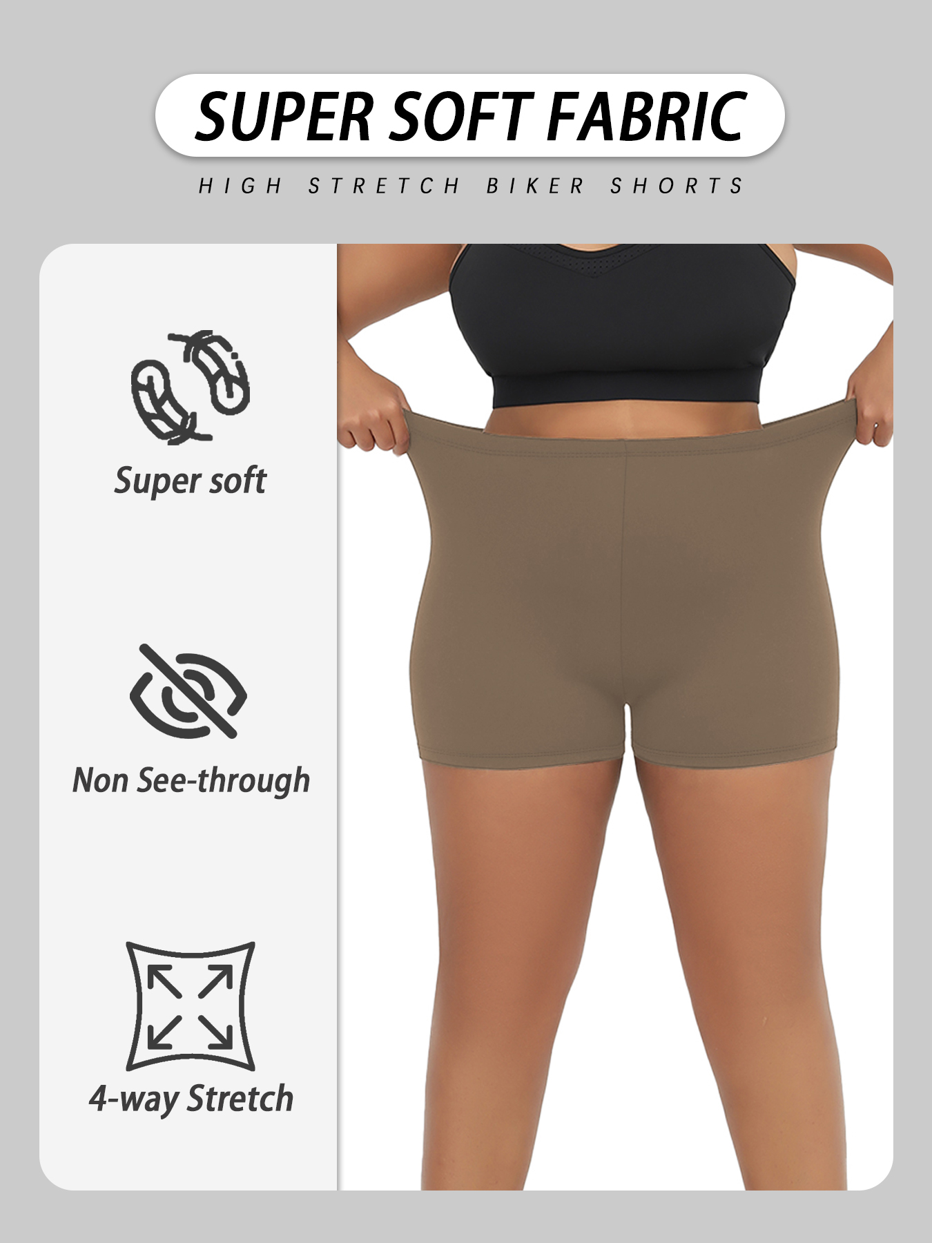 Plus Size Women's High Elastic - Pilates Yoga Outfit 评论和价格