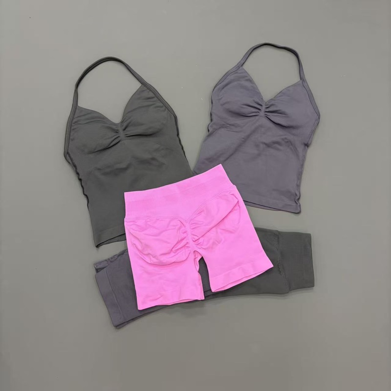 2 Piece Gym Set Women Seamless - Pilates Yoga Gear 评论和价格
