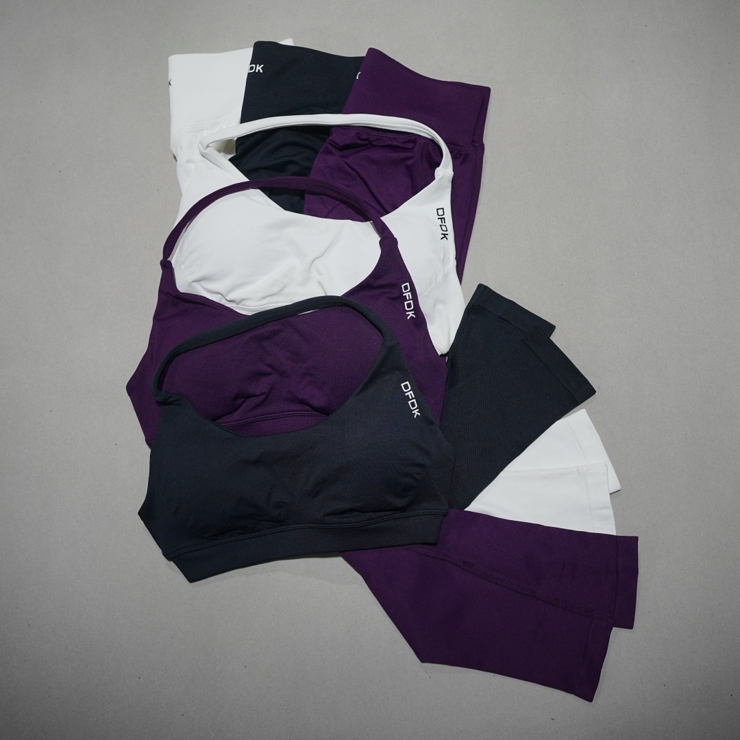DFDK Women's Lace-Up 2Pcs Acti - Pilates Yoga Gear 评论和价格