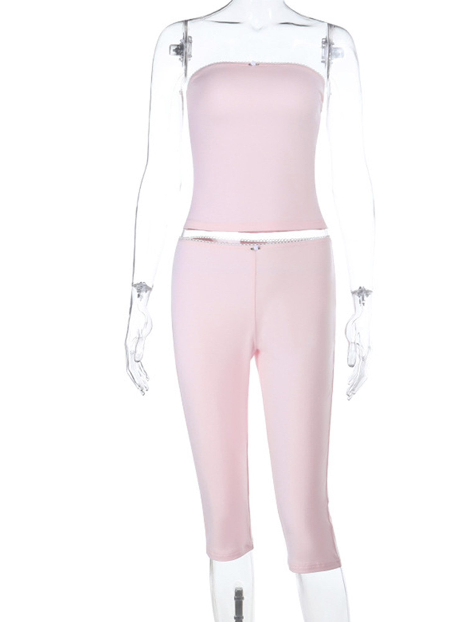 Women Yoga Outfit Strapless Tu - Pilates Yoga Outfit 评论和价格