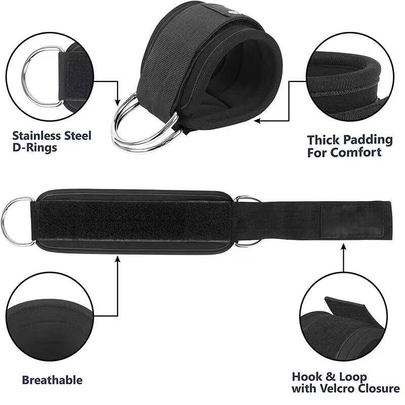 Ankle Straps Resistance Bands  - Pilates Yoga Board 评论和价格