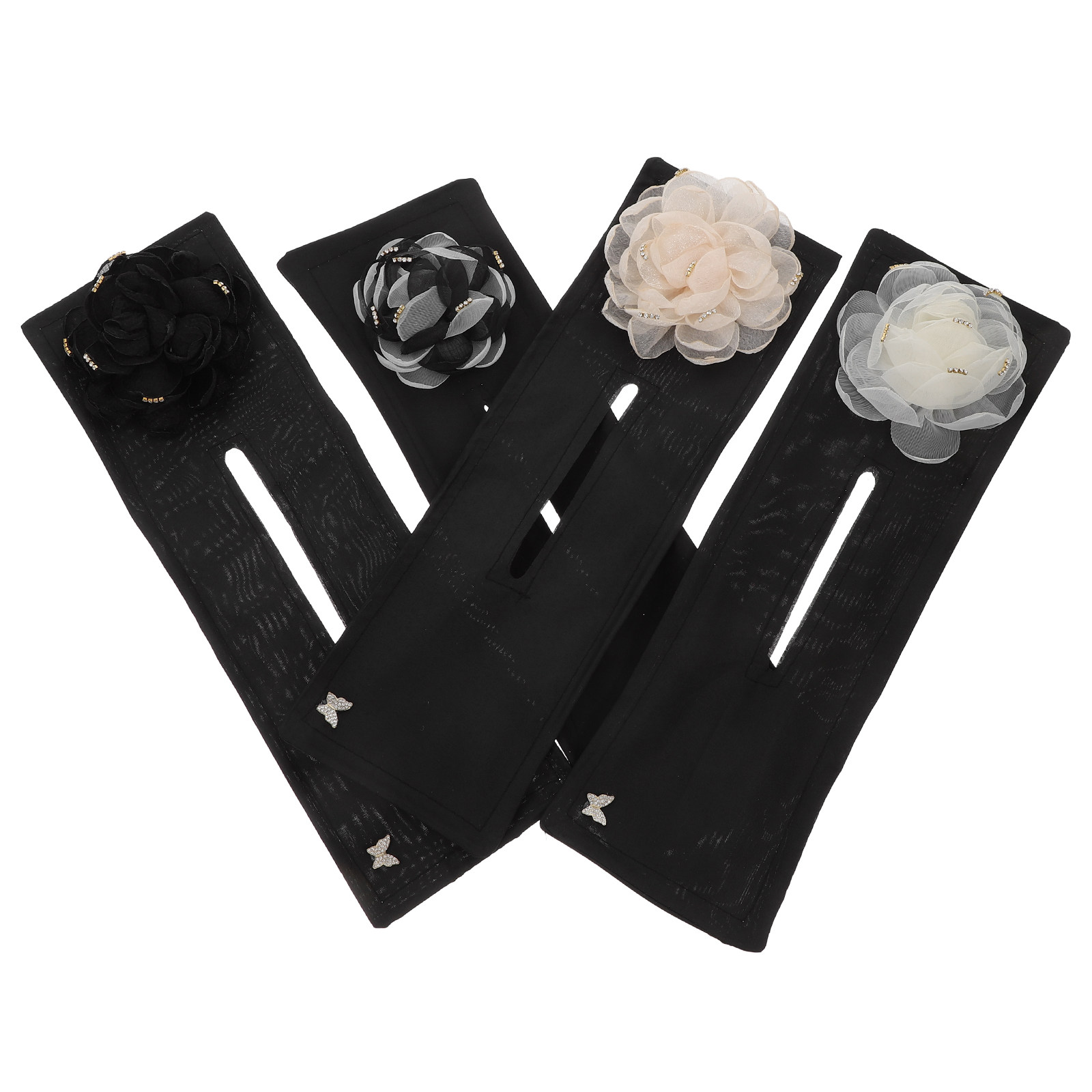 4Pcs Flower Hair Bun Maker Don - Pilates Yoga Gifts 评论和价格