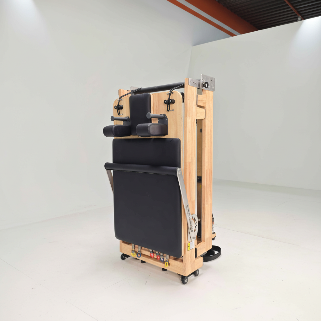 Commercial Foldable Oak & Alum - Pilates & Yoga Tina Fehrenbach 评论和价格
