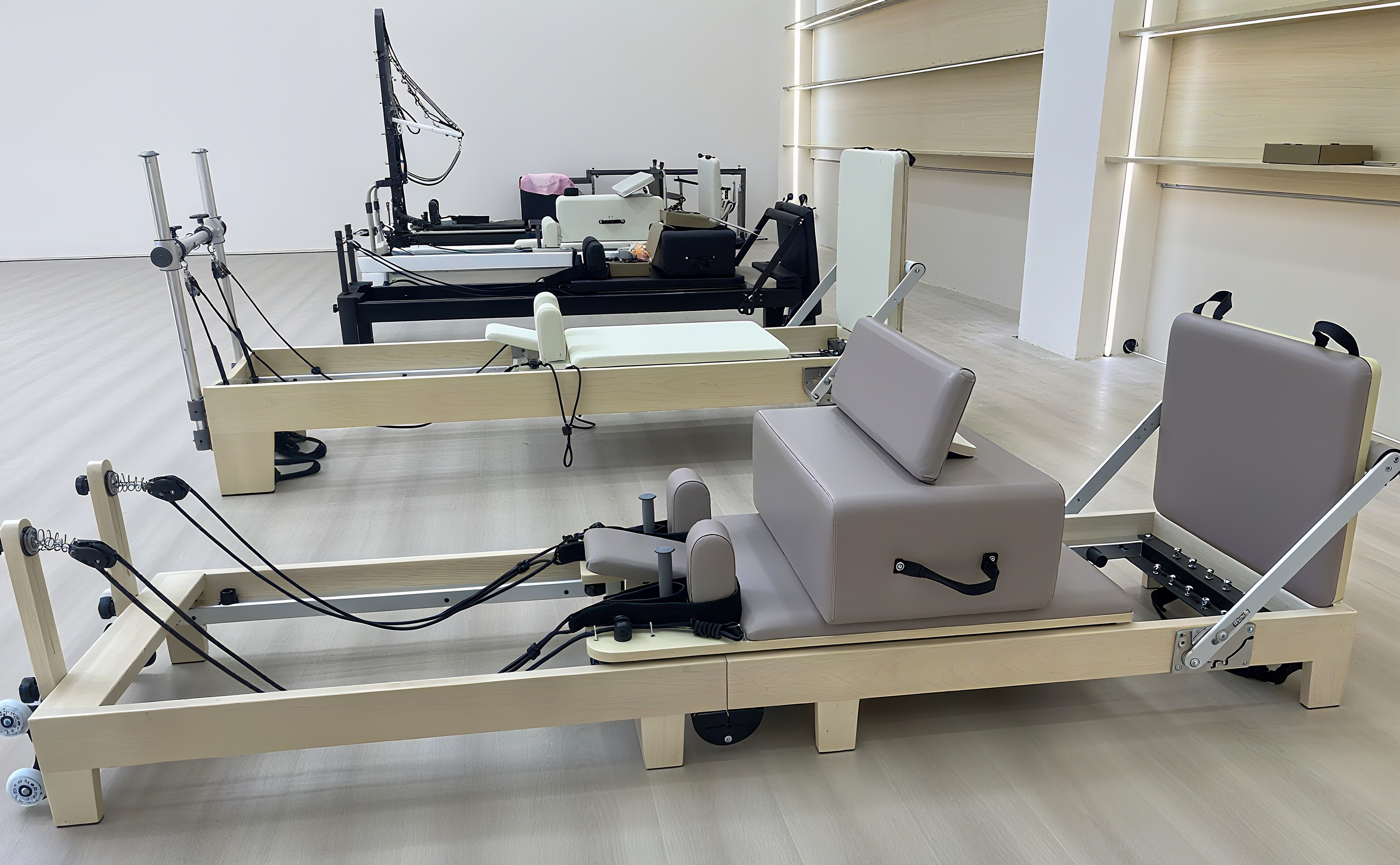 Foldable Oak Wood Pilates Refo - Pilates & Yoga Tina Fehrenbach 评论和价格