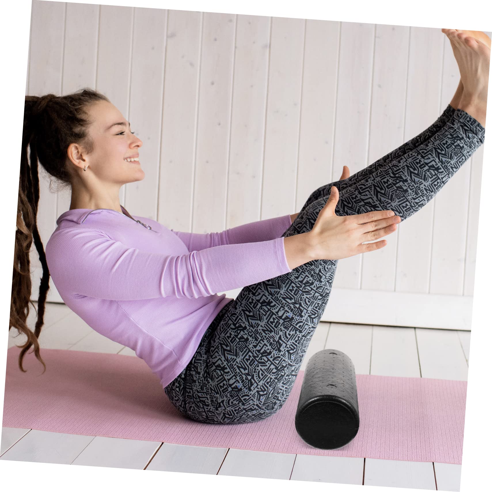 EPP Yoga Foam Roller Fitness P - Pilates Yoga Gear 评论和价格