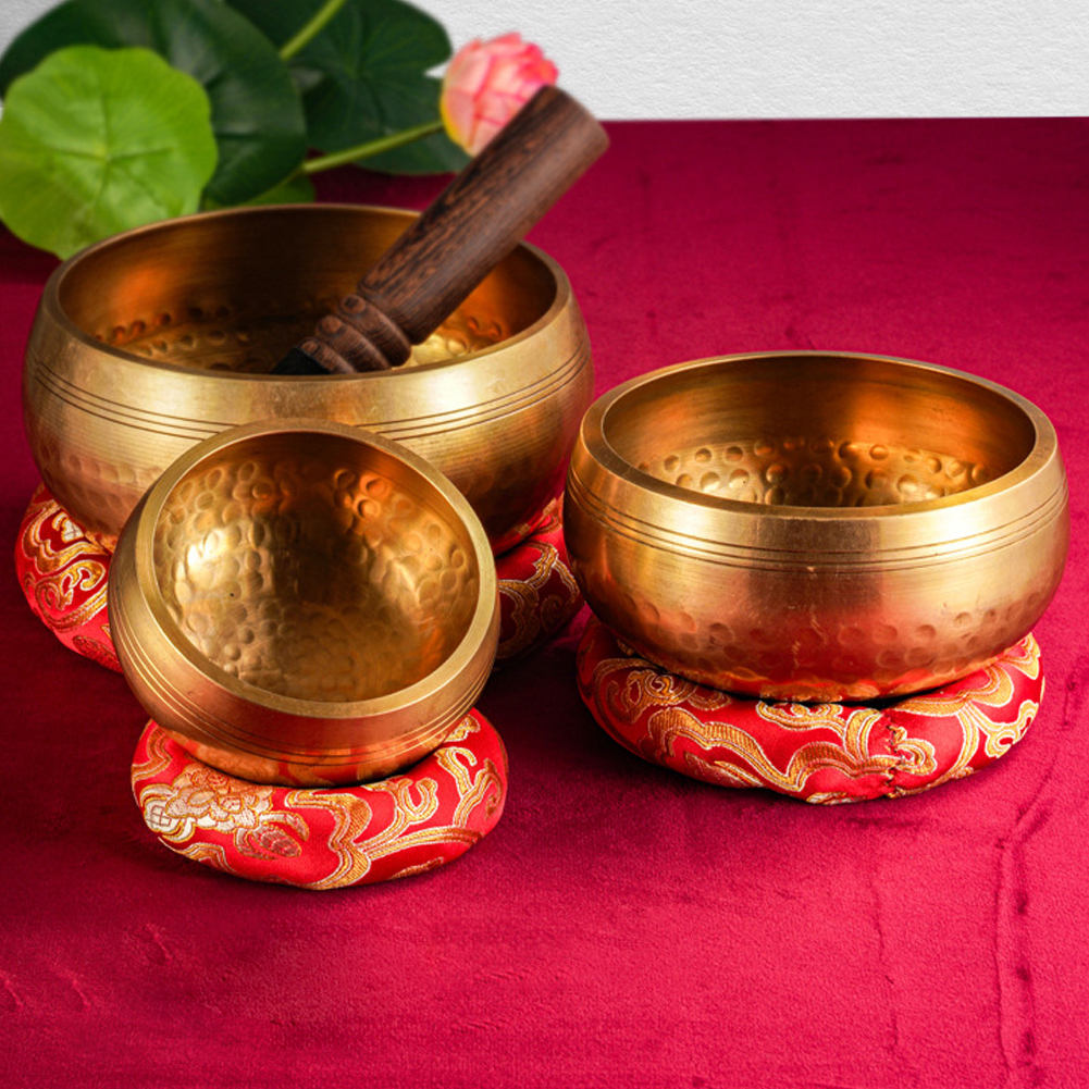 Tibetan Singing Bowl Set Uniqu - Pilates Yoga Outfit 评论和价格