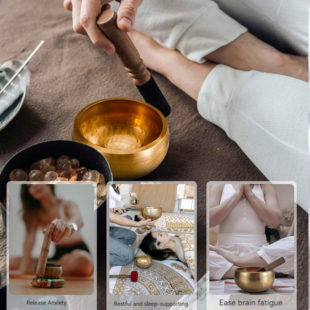 Tibetan Singing Bowl Set Uniqu - Pilates Yoga Outfit 评论和价格