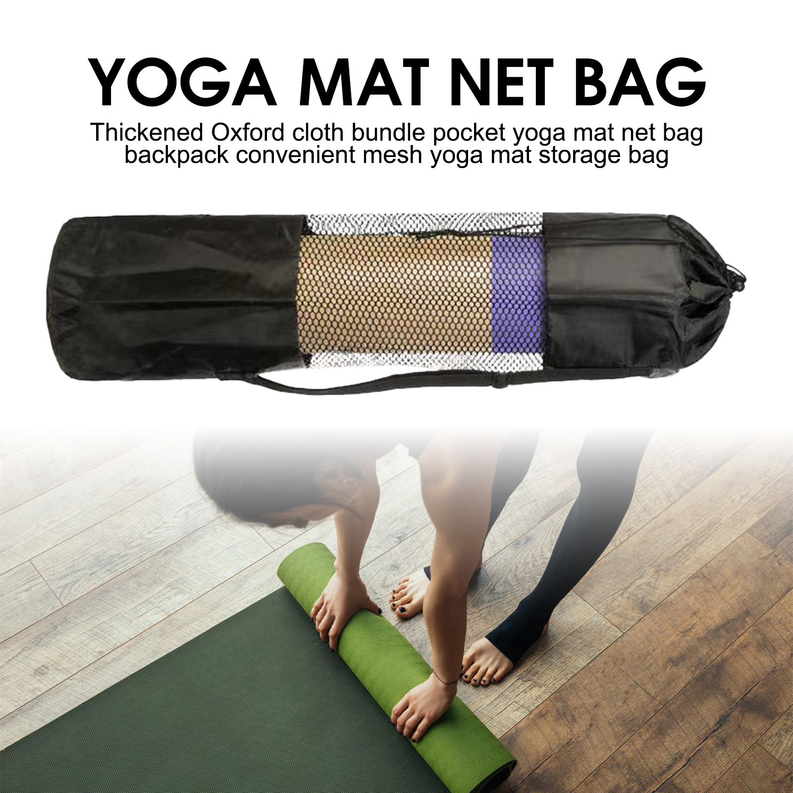 Yoga Mat Bag with Mesh Window  - Pilates Yoga Outfit 评论和价格