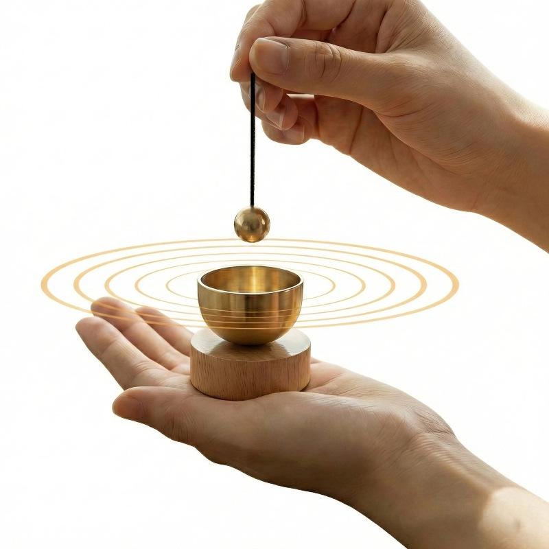 Singing Bowl Set Mini Meditati - Pilates Yoga Outfit 评论和价格