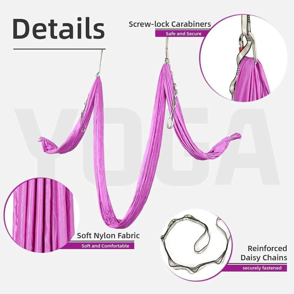 Yoga Stand with Aerial Silks,  - Aerial Silk Hammock 评论和价格