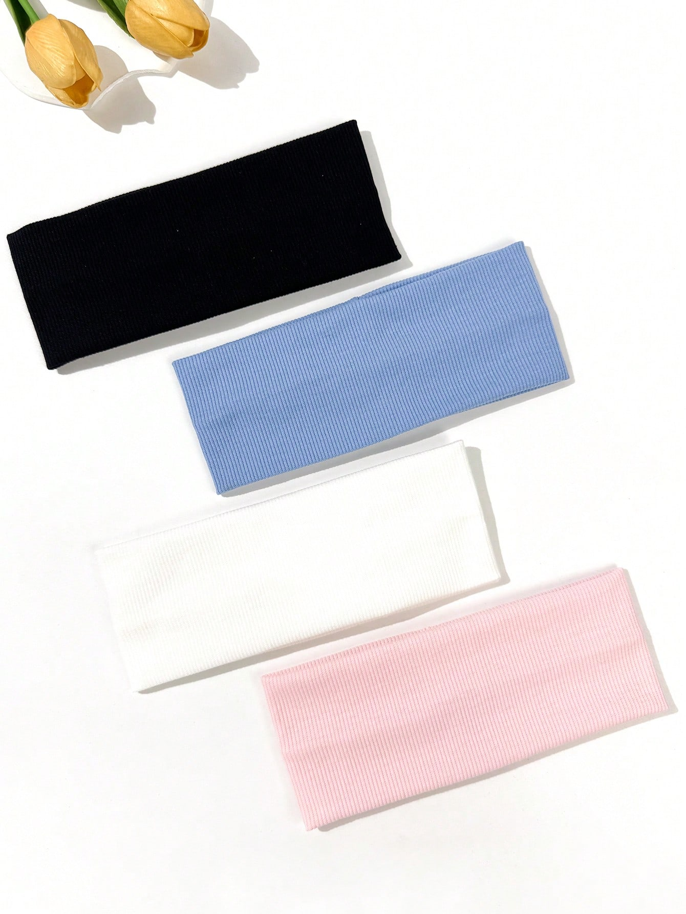 4-piece set of solid-color hai - Pilates Yoga Gear 评论和价格