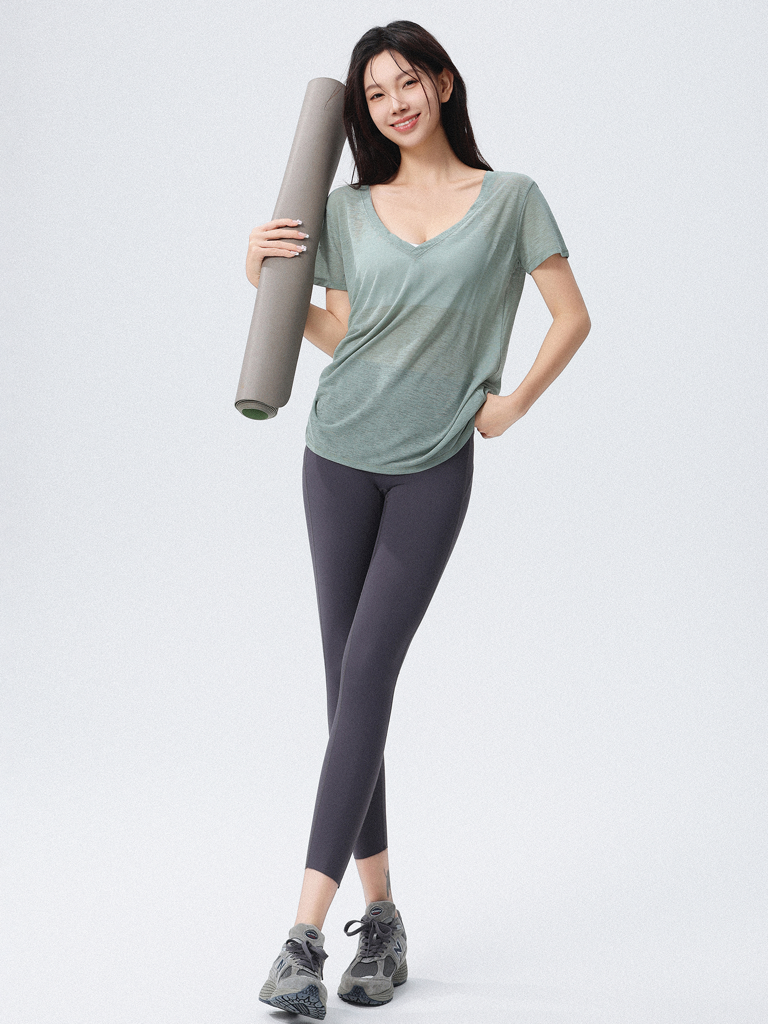 Loose Lightweight Short Sleeve - Pilates V Yoga 评论和价格