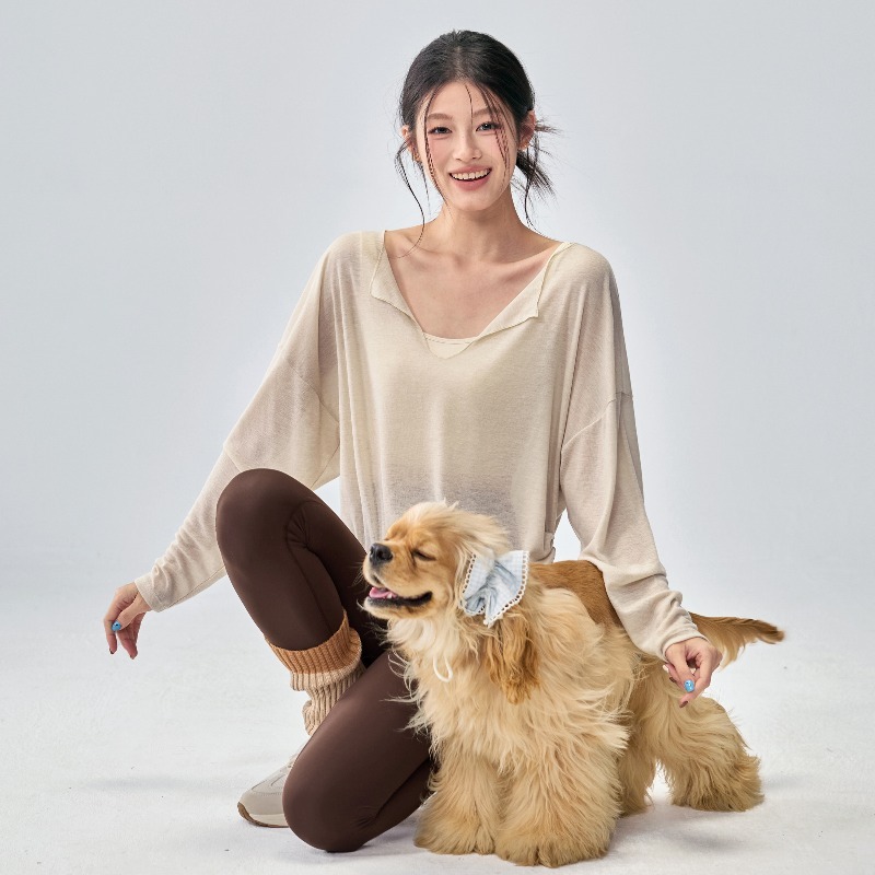 Women Loose Fit Yoga Cover Up  - Pilates V Yoga 评论和价格