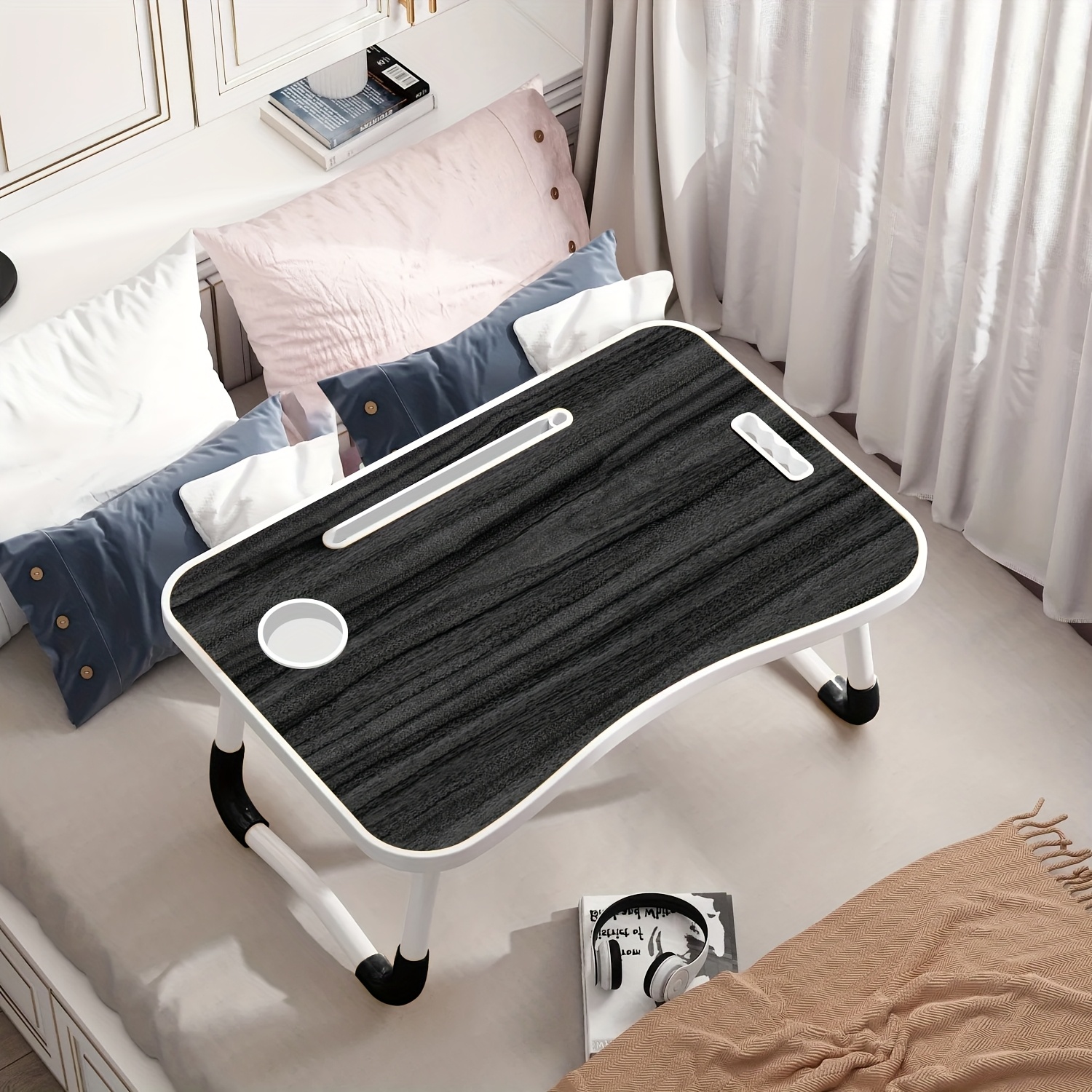[Portable Laptop Desk] Sturdy  - Inversion Table Fold 评论和价格