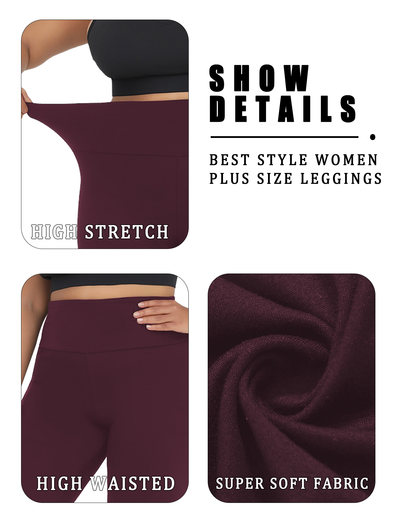 2 pack plus size Women's High  - Pilates Yoga Outfit 评论和价格