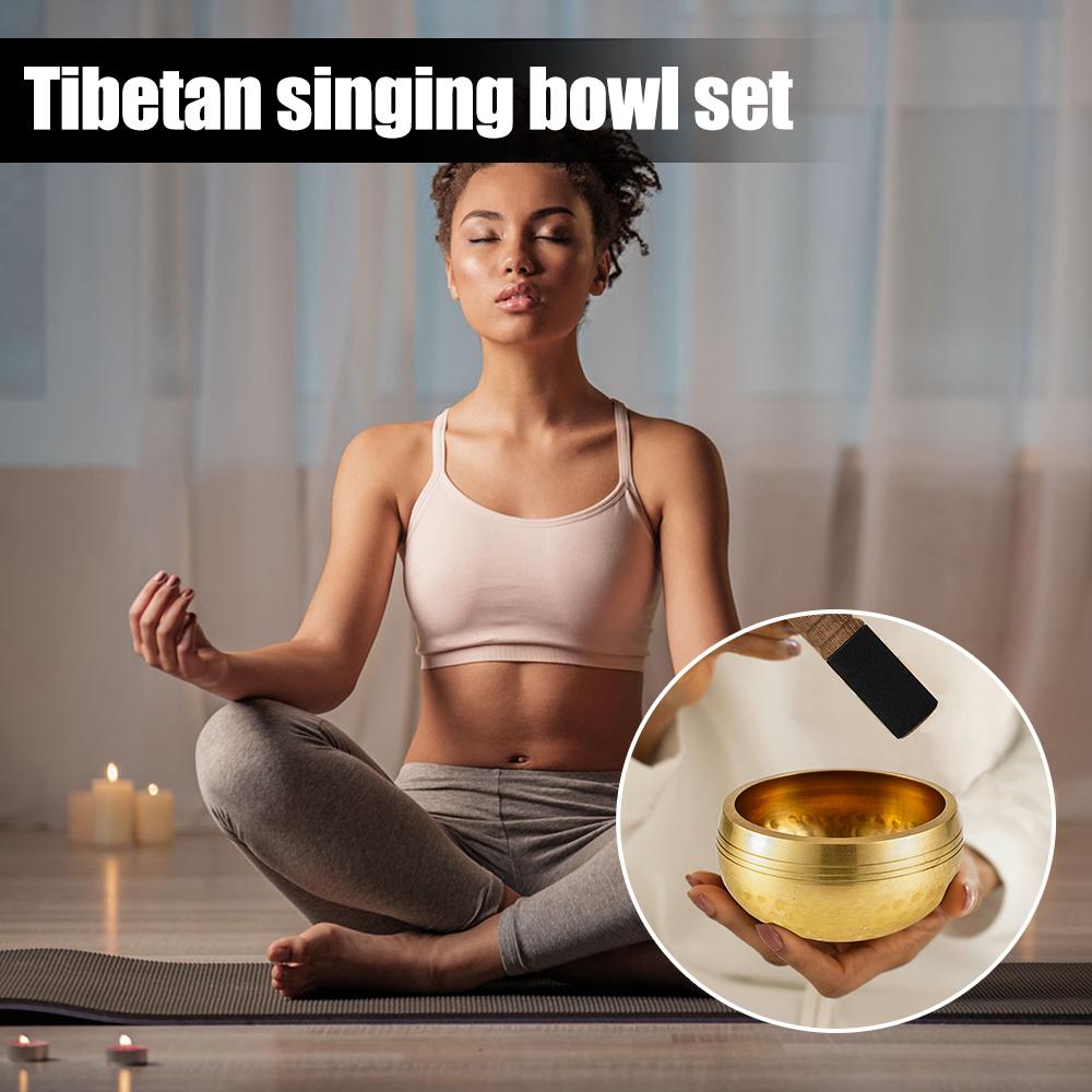 1Set Singing Bowl Set Meditati - Pilates Yoga Outfit 评论和价格