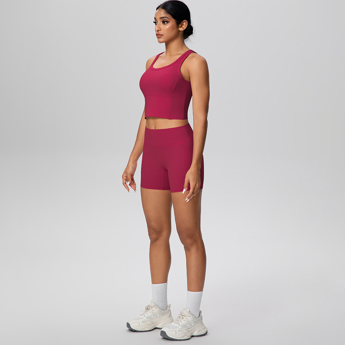 2PCS Women Summer Fitness Spor - Pilates Yoga Gear 评论和价格
