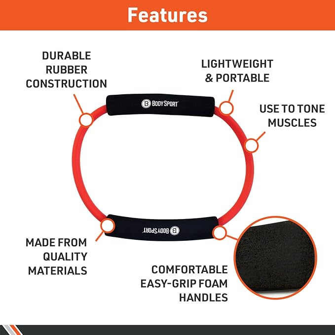 O-Shaped Resistance Band for S - Pilates Yoga Board 评论和价格