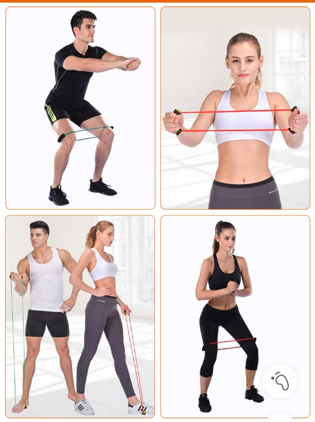 O-Shaped Resistance Band for S - Pilates Yoga Board 评论和价格