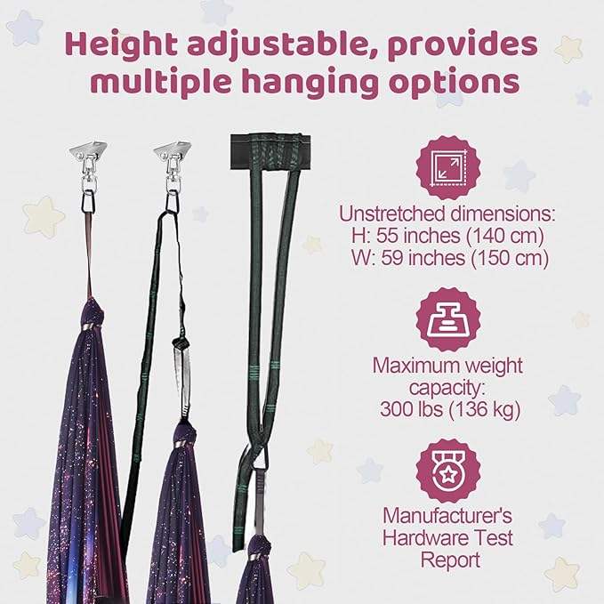 New Style High Quality Silk Fa - Aerial Silk Hammock 评论和价格