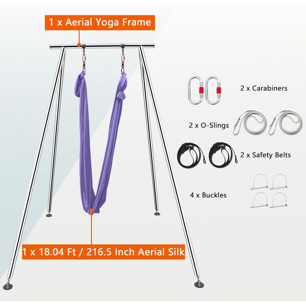 9.6m/115.3 Adjustable Height A - Aerial Silk Hammock 评论和价格