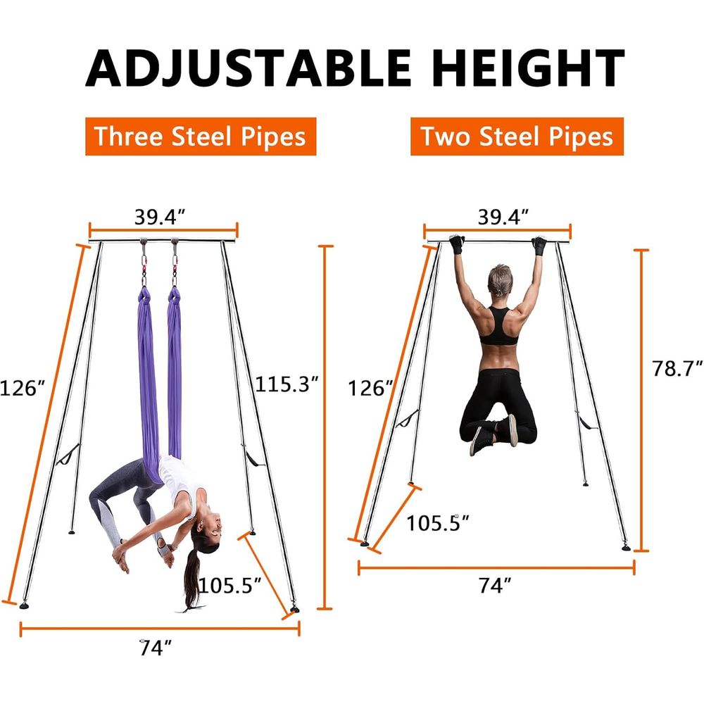 9.6m/115.3 Adjustable Height A - Aerial Silk Hammock 评论和价格