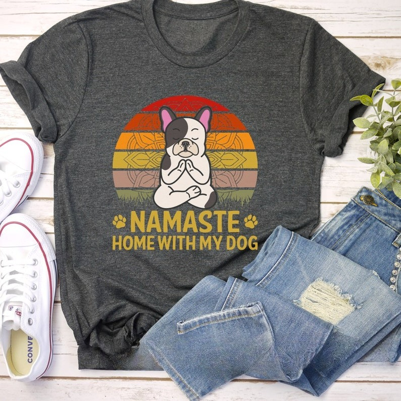Cute Cartoons Dog Namaste Shir - Pilates Yoga Gifts 评论和价格