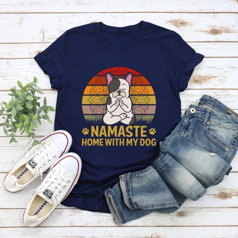 Cute Cartoons Dog Namaste Shir - Pilates Yoga Gifts 评论和价格