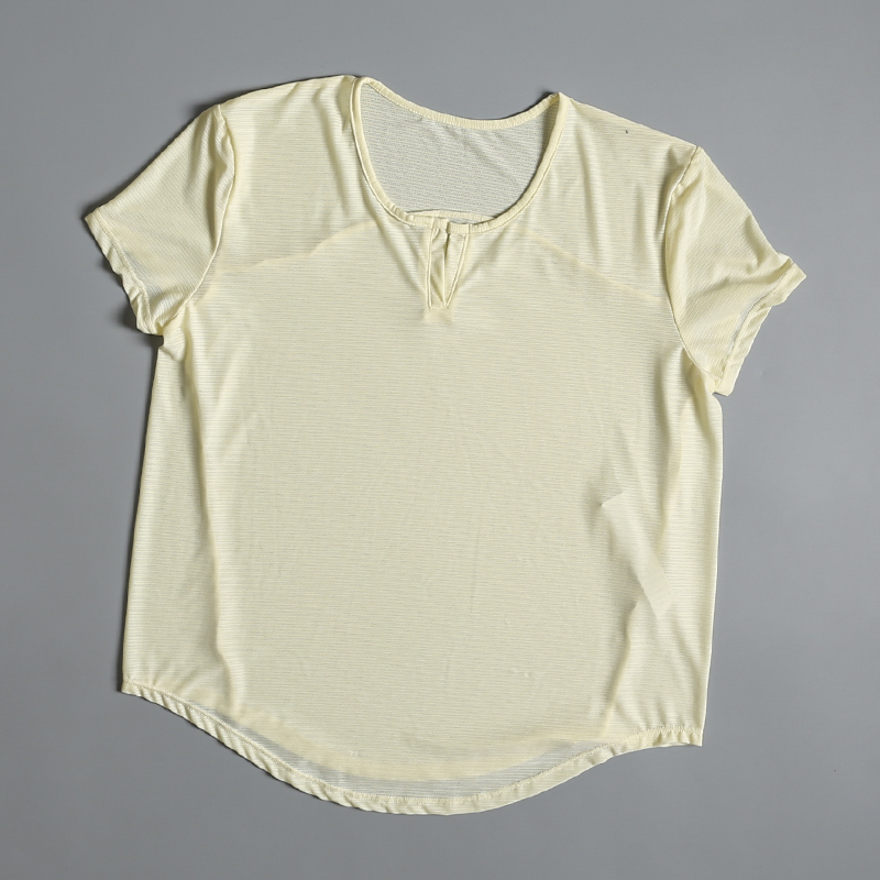 Women's Loose Sporty Short Sle - Pilates V Yoga 评论和价格