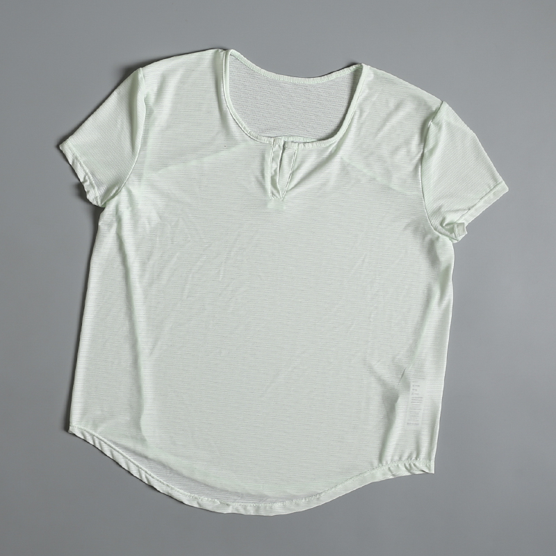 Women's Loose Sporty Short Sle - Pilates V Yoga 评论和价格
