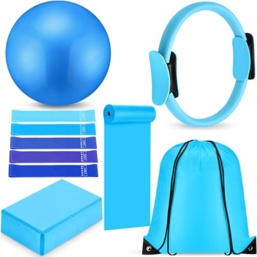 10 Pcs Pilates Ring Blocks Set - Pilates Yoga Gifts 评论和价格