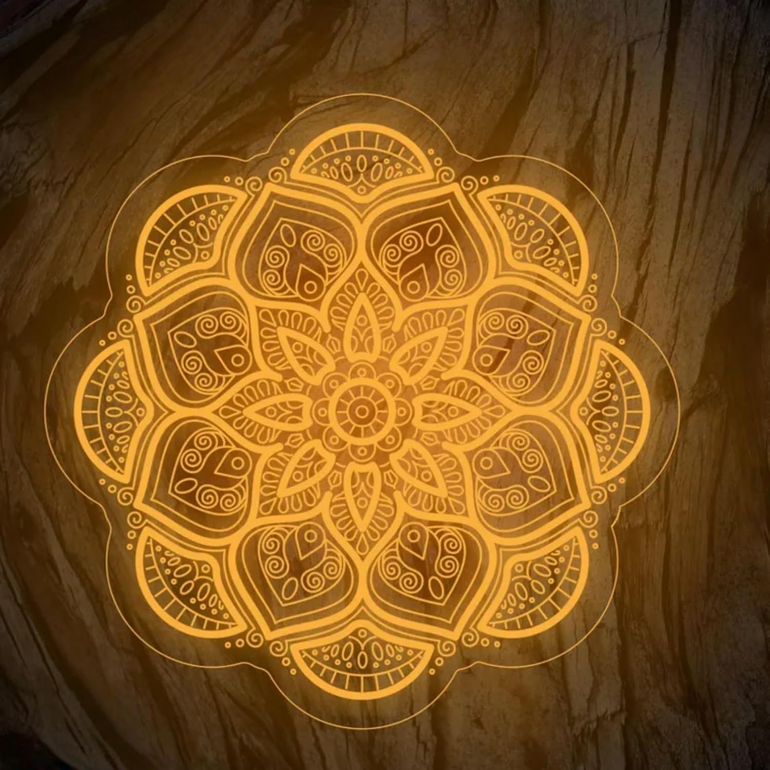 Mandala Neon Sign USB Powered  - Pilates Yoga Gifts 评论和价格