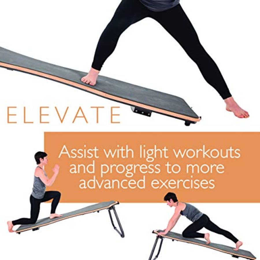 Juvo Board Balance Board for Y - Pilates Yoga Video 评论和价格