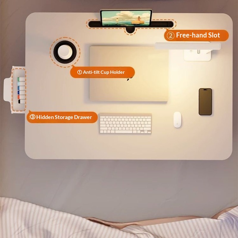 Portable Folding Laptop Table  - Inversion Table Fold 评论和价格