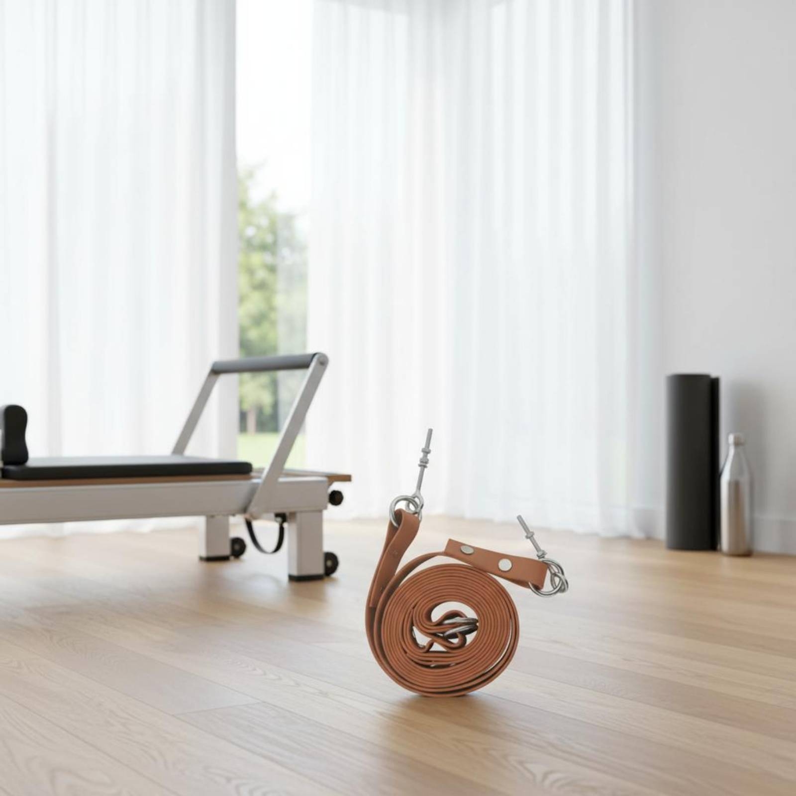 Reformer Double Loop Strap Adj - Pilates & Yoga Tina Fehrenbach 评论和价格