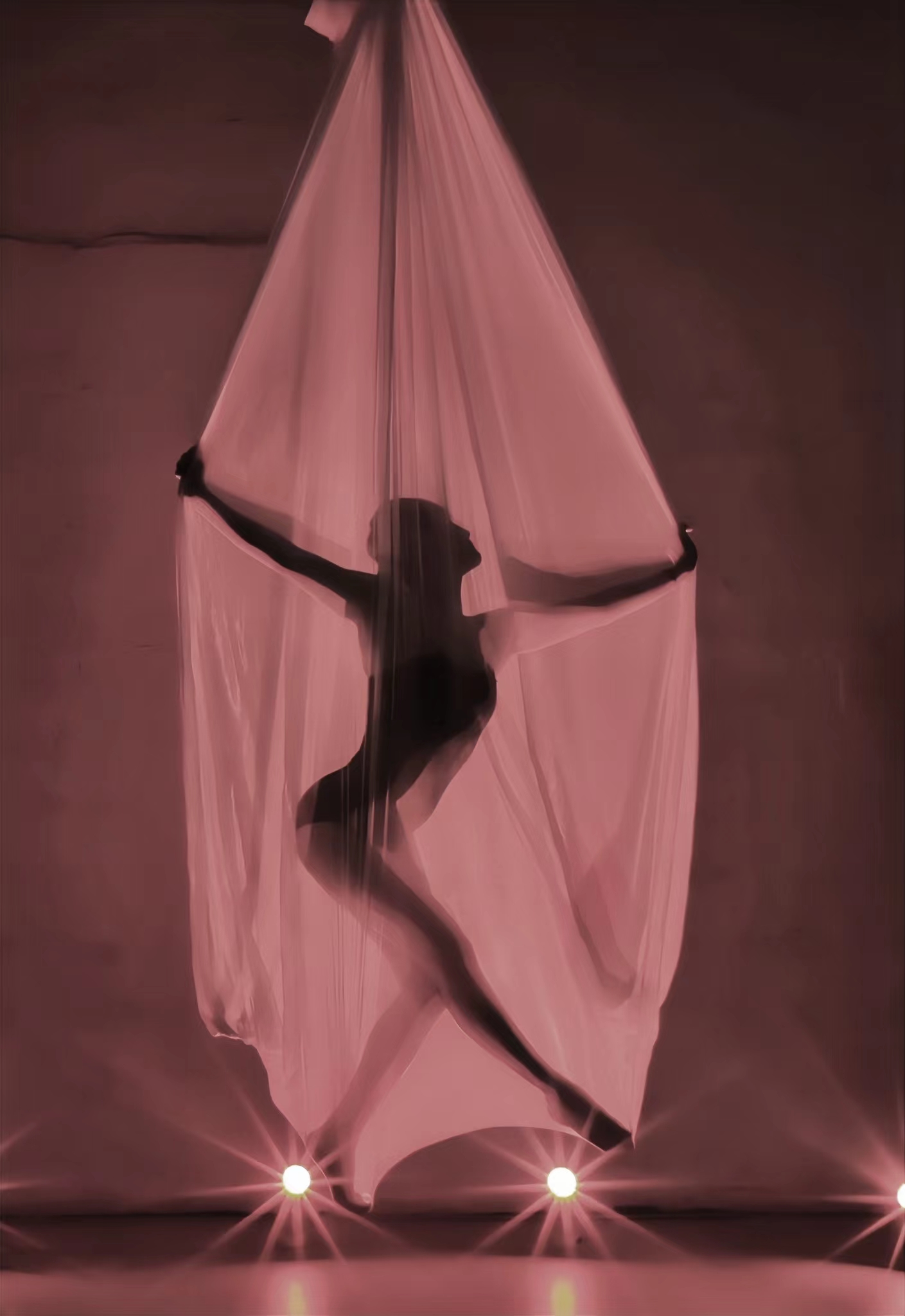 6m Transparent Aerial Yoga Ham - Aerial Silk Hammock 评论和价格