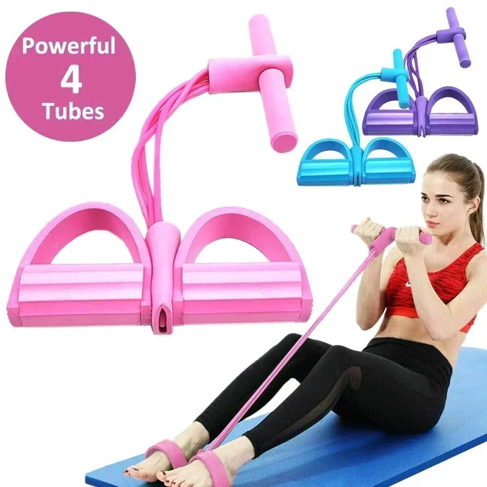 4/6 Level Resistance Band Elas - Pilates Yoga Board 评论和价格